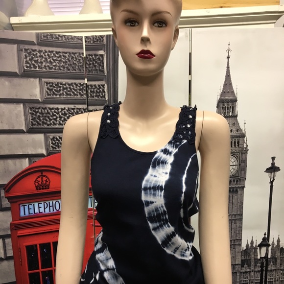 Inc International Concepts Zip-Front Knit-Back Top main image 1